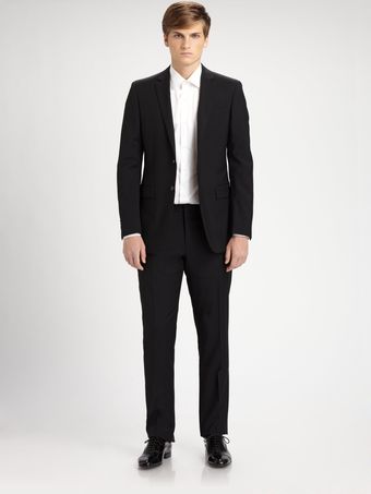 Burberry Milburry Black Suit - Lyst