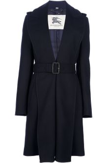 Burberry Belted Coat - Lyst