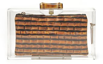 Charlotte Olympia Pandora Bamboo Box Clutch - Lyst