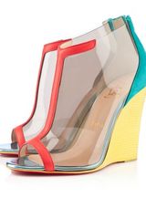 Christian Louboutin Scuba Wedge Sandals