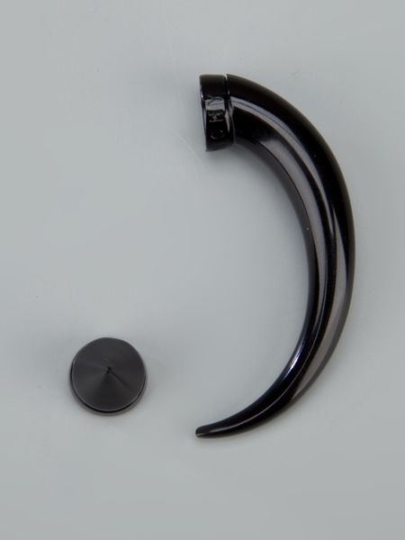 Givenchy single horn earring
