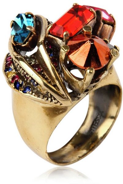 Iosselliani Deco Ring in Multicolor (multi) - Lyst