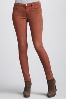 J Brand  Mid-Rise Super Skinny Jeans - Lyst