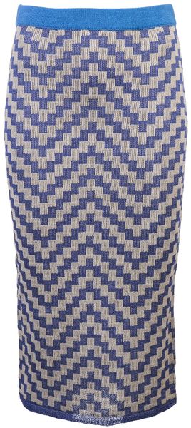 Jen Kao Check Skirt - Lyst