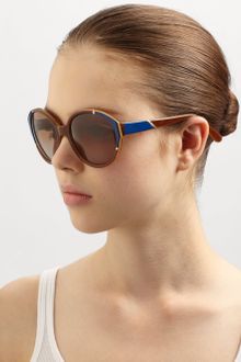 Marni Oversized Oval Plastic Sunglasses - Lyst
