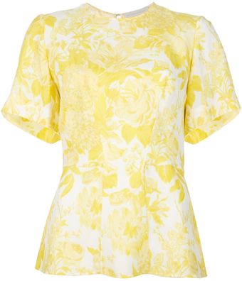 Stella McCartney Peplum Top - Lyst
