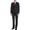 Armani Peeked Collar Gabardine Twopiece Suit in Black for Men - Lyst