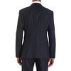 Armani Peeked Collar Gabardine Twopiece Suit in Black for Men - Lyst