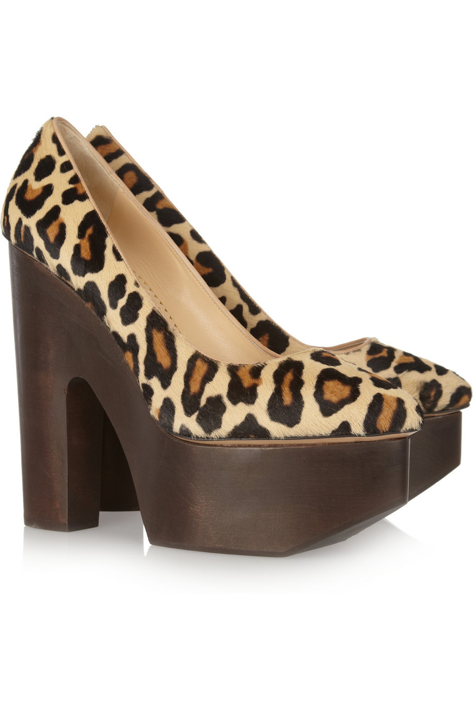 leopard print pumps uk