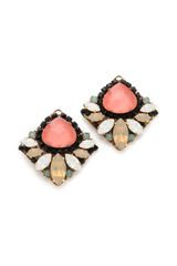 Erickson Beamon Pretty in Punk Stud Earrings