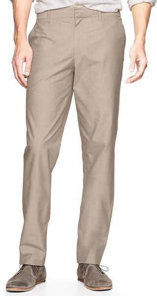 tailored gap khakis