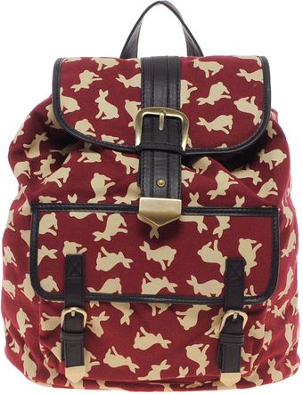 Asos Rabbit Print Backpack - Lyst