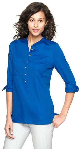 gap easy popover shirt