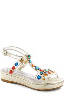 ModCloth Glowtrotter Sandal - Lyst