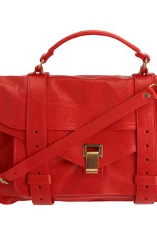Proenza Schouler Medium Leather Satchel Bag - Lyst