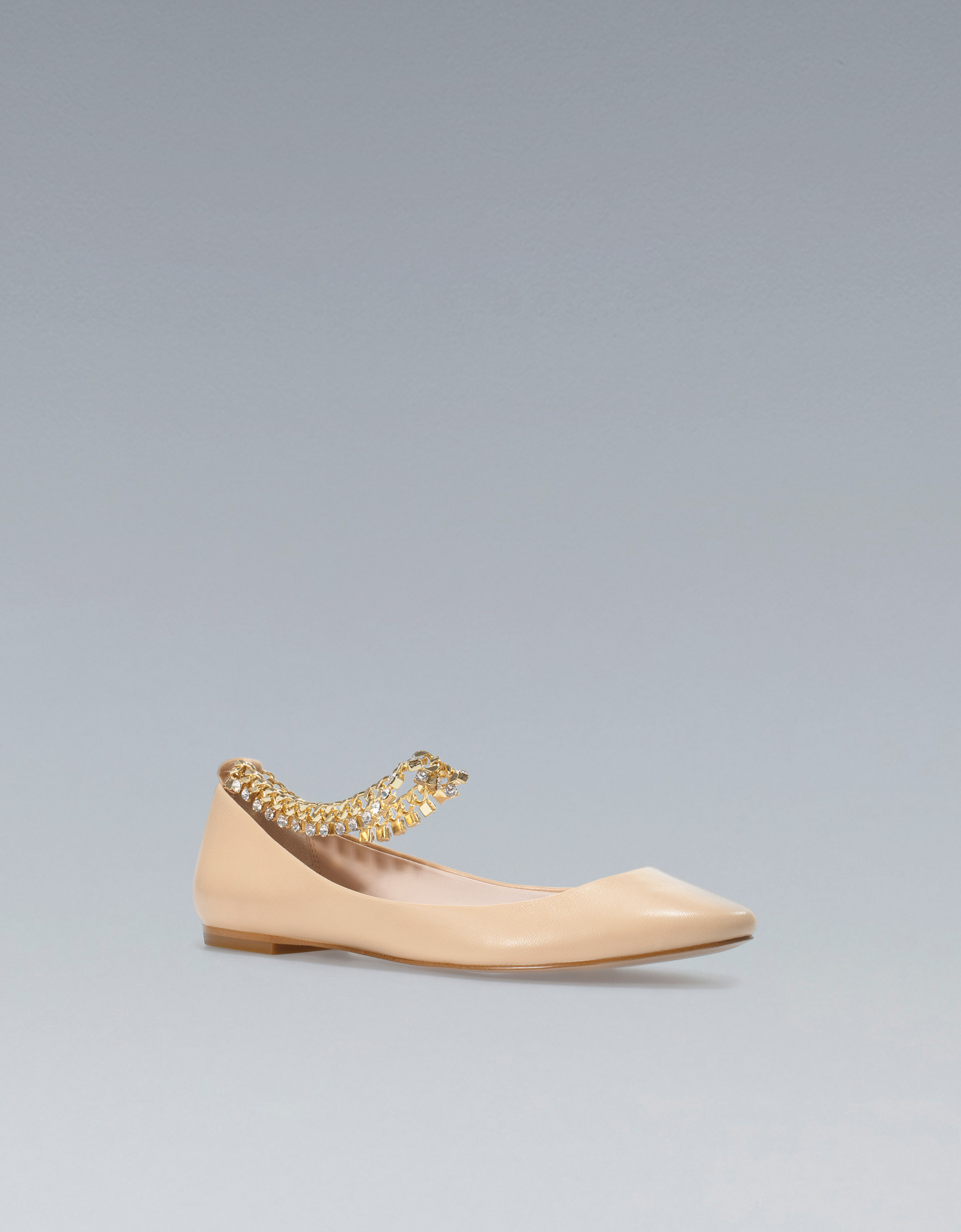 Shoeniverse: Double Post - ZARA Strass Ballerina & Ballerina with Ankle  Strap