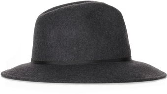Topshop Marl Fedora Hat - Lyst