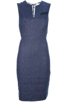 Paul Smith Sleeveless Dress - Lyst
