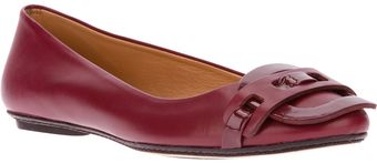 Robert Clergerie Astree Ballerina Flat - Lyst
