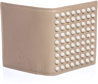 Christian Louboutin Paros Spiked Wallet - Lyst