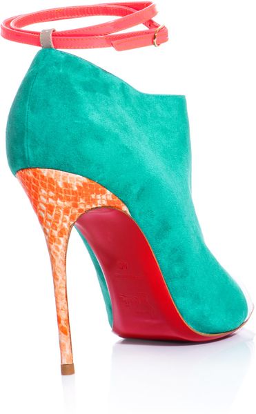 christian louboutin turquoise