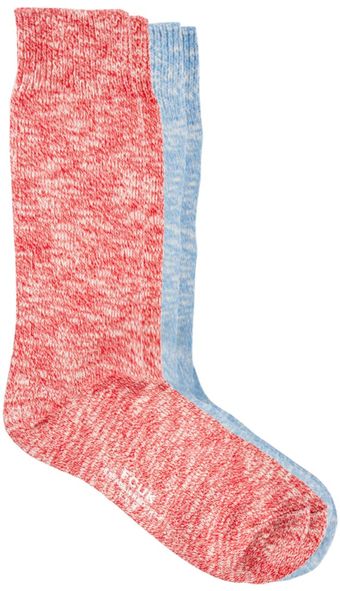 French Connection Stanton 2pack Marl Socks - Lyst