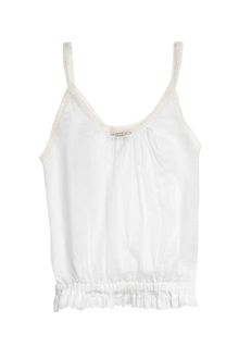 Nina Ricci Cotton Voile Sleeveless Top - Lyst