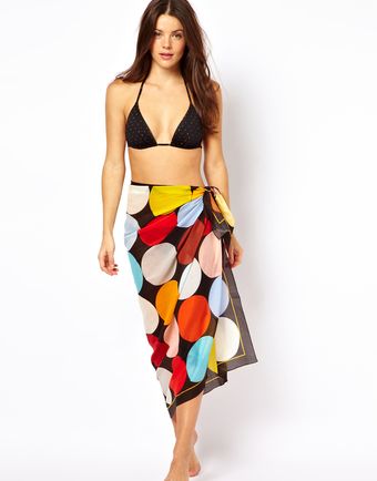 Paul Smith Large Circle Sarong - Lyst