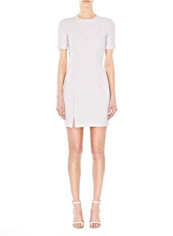 Alexander Wang Tech Suiting Short Sleeve Fitted Dress - Lyst
