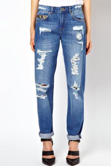 Asos Rocco Boyfriend Jeans - Lyst