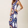 Mara Hoffman Backless Column Dress in Multicolor (multi) - Lyst