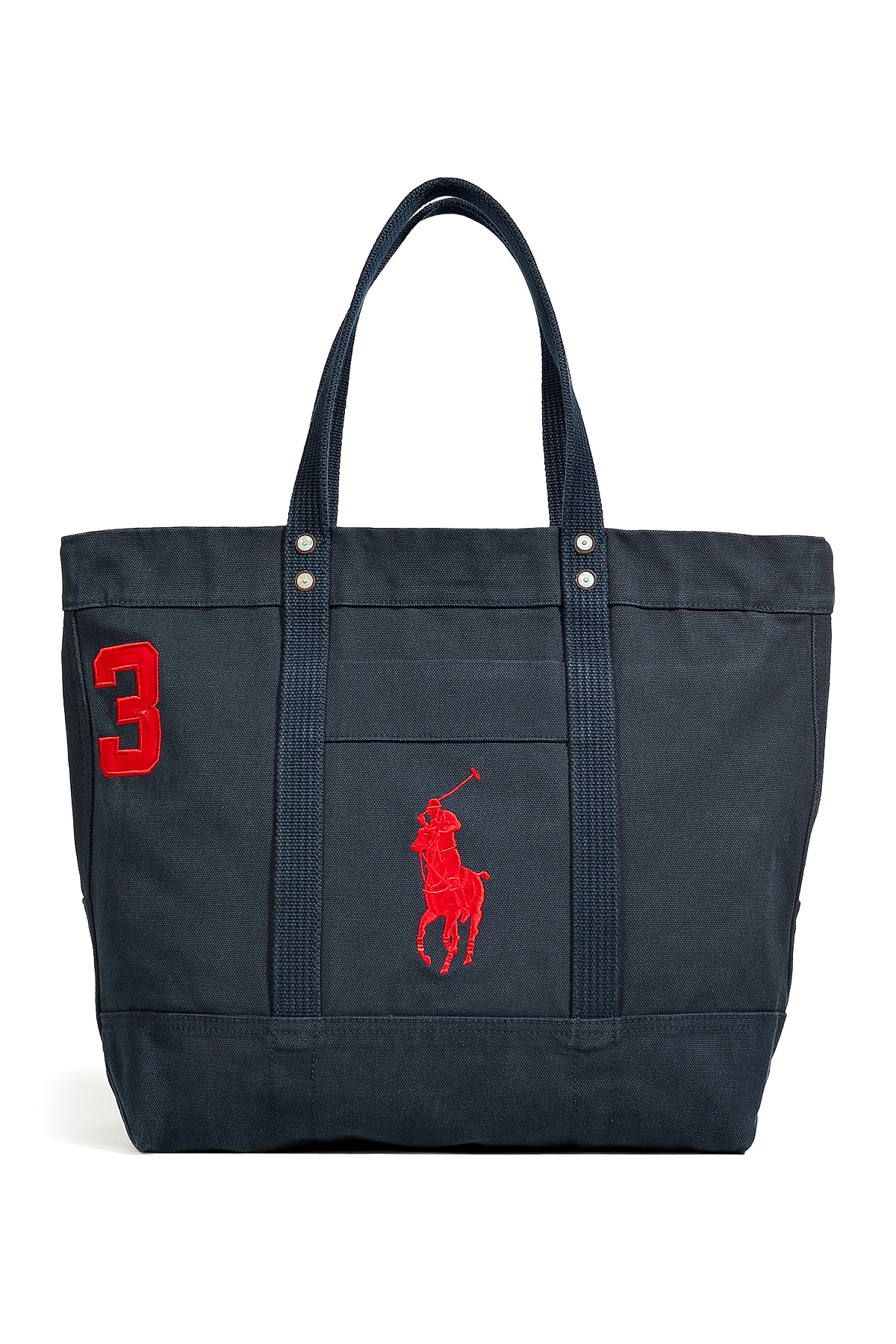 polo ralph lauren canvas tote