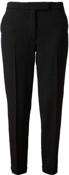 Osman Yousefzada Crepe Wool Trousers - Lyst