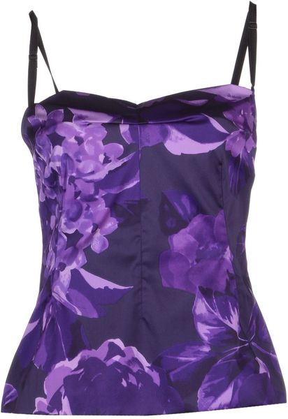 Dolce & Gabbana Top in Purple (violet) - Lyst