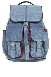 Topshop Aztec Acid Wash Backpack - Lyst