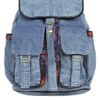 Topshop Aztec Acid Wash Backpack in Blue (black) - Lyst