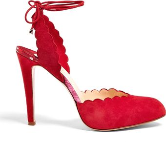 Bionda Castana Tala Scalloped Edge Heeled Shoes - Lyst