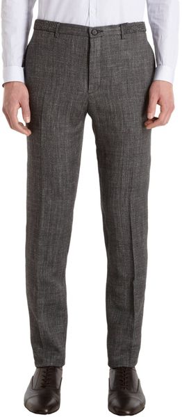 Burberry Prorsum Tweed Suit Trousers - Lyst