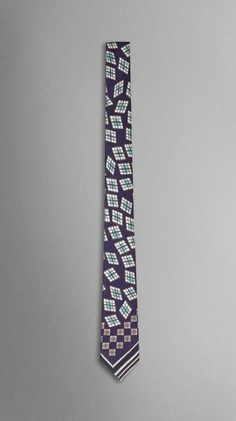 Burberry Prorsum Abstract Graphic Silk Tie - Lyst
