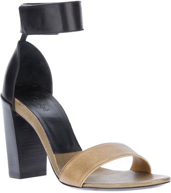 Chloé Midheel Sandal - Lyst