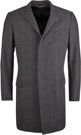 Dolce & Gabbana Coat Dark Grey - Lyst