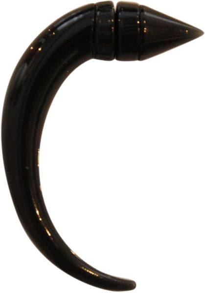 Givenchy single horn earring