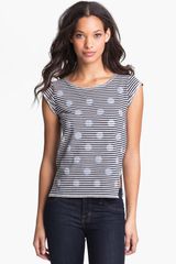 Marc By Marc Jacobs Willa Dot Stripe Tank