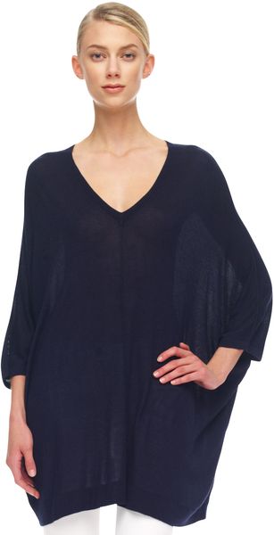 Michael Kors Vneck Poncho - Lyst