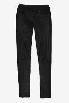 Rag & Bone Hyde Leather Trousers with Panel Front  - Lyst