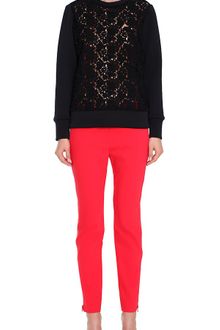 Tibi Sigrid Lace Sweatshirt - Lyst