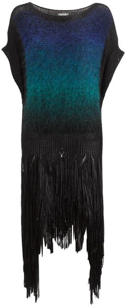 Tim Ryan Fringe and Fade Dress - Lyst