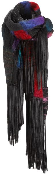 Tim Ryan Multi Patchwork Wrap - Lyst