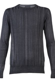 Diesel Black Gold Ribbed Sweater - Lyst