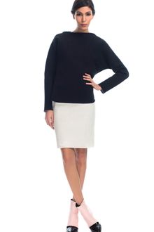 Kenzo Quilted Tiger Heads Neoprene Skirt - Lyst